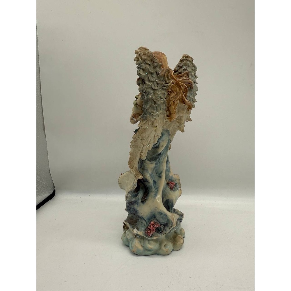 Angel statuette with a musical instrument in his hands - Picture 2 of 6